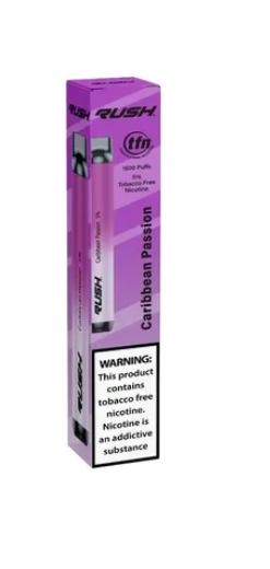 Caribbean Passion: RUSH® 1600 Puff Disposable Vape for $12.99