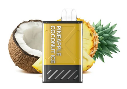 InstaBar Ultra: $17.99 Pineapple Coconut Ice 12000 Puffs Disposable with Display