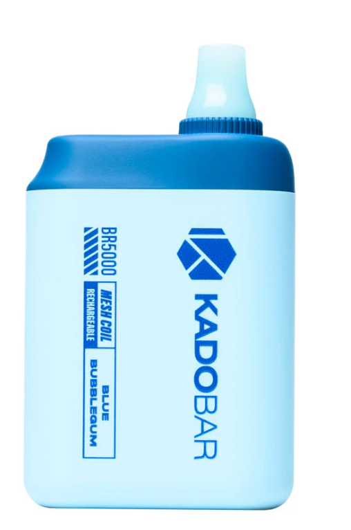 Kado Bar BR5000 Disposable Vape - Fast Shipping Blue Bubblegum