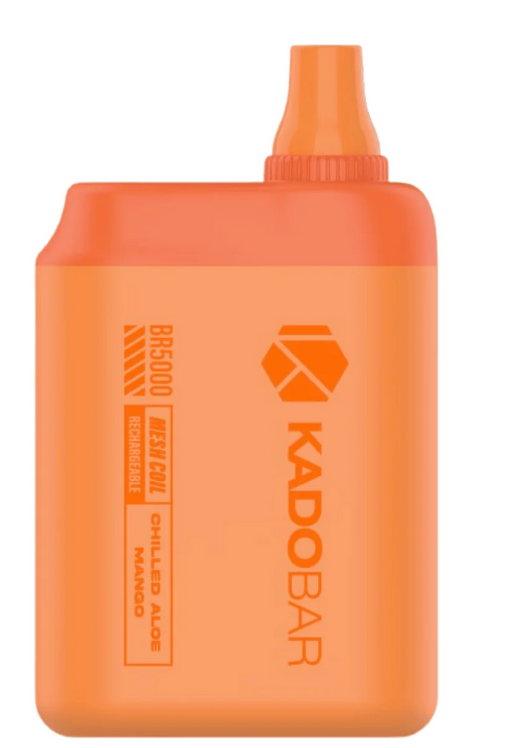 Kado Bar BR5000 Disposable Vape - Chilled Aloe Mango Flavor | Only $17.99