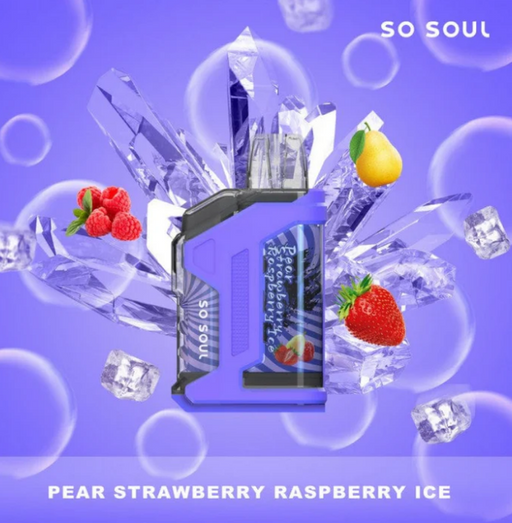 Disposable Vape Nola Bar 10,000 Puffs with Pear Strawberry Raspberry Ice Flavor | Fast Shipping