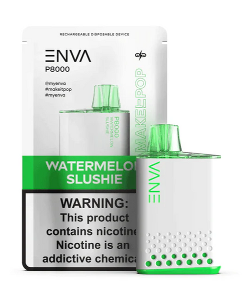 ENVA P8000 Disposable Vape - 8000 Puffs Strawberry Kiwi | Only $11.99