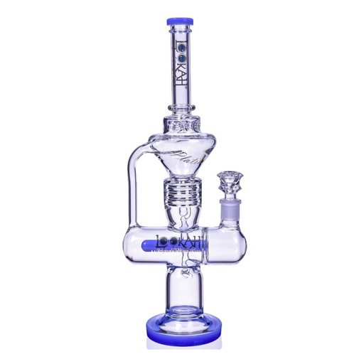 16 Lookah (WPC705) - Platinum Princess Glass Water Pipe Bong Or Dab Rig