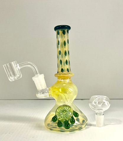 6.5" Honey Straight Dab Rig