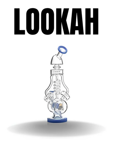 15 lookah Recycler UFO Multi perc bong With Exclusive Luxury Gift Box