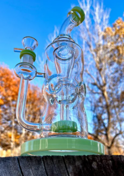 10" Faberge Egg Dab Rig With Unique Beauty 