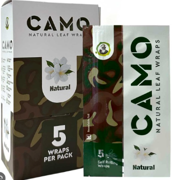 CAMO Natural Leaf Wraps for an Authentic Smoking Experience