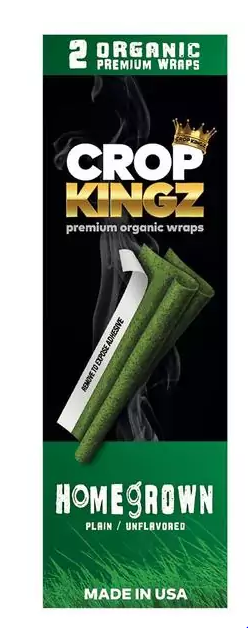 Royally Rolled: Crop Kingz Premium Organic Wraps for a Majestic Smoking 