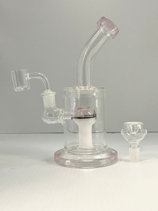 Gotta Catch Shower Head Dab Rig/Bong: 7.5" with Free Shipping Includes 14mm Bowl and Banger