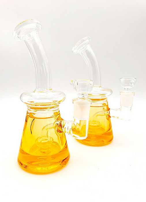 Buy 7 Inch Freezable Dab Rig Glass Bong - Best Cooling Bong for Smooth Hits