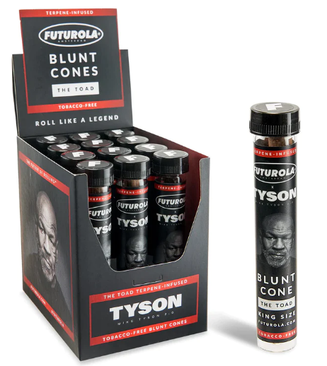 Futurola Blunt Cones: The Toad 1 Count - Premium Tobacco-Free Smoking Experience