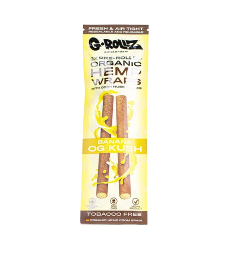 Hemp Harmony: G-Rollz - Elevate Your Experience with Premium Pre-Rolled Organic Hemp Wraps