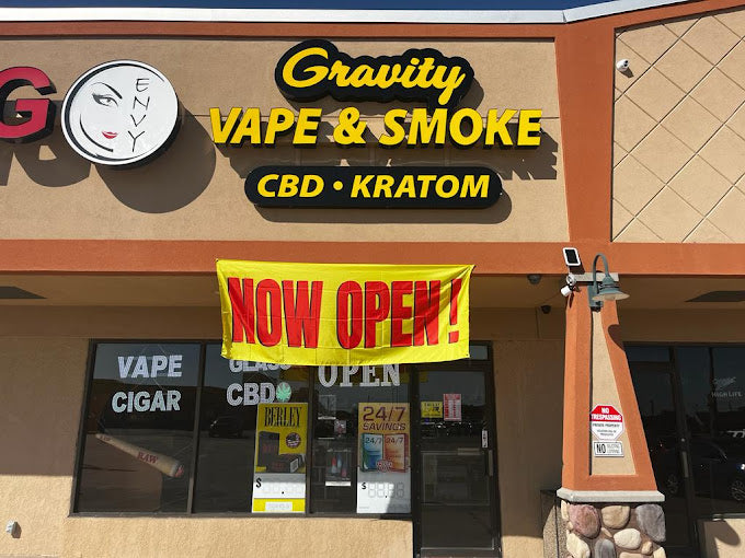Gravity Smoke Shop Tulsa, Vape Shop, CBD Store, Kratom, & Delta 8