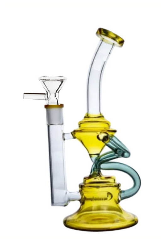 8" Glass Pipe DAB Rig Smoking Pipe from HBKing Factory - Premium Glass Pipe