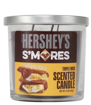 Indulgent Aromas Hershey's Smoker Triple Wick Scented Candle Single Count