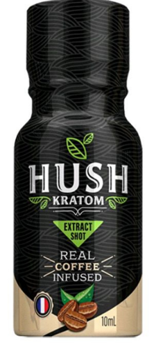 Hush Coffee Extract Kratom Shot (1 Count)