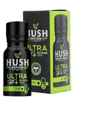 Hush Ultra Mitra Isolate Extract Kratom Shot - 1 Count