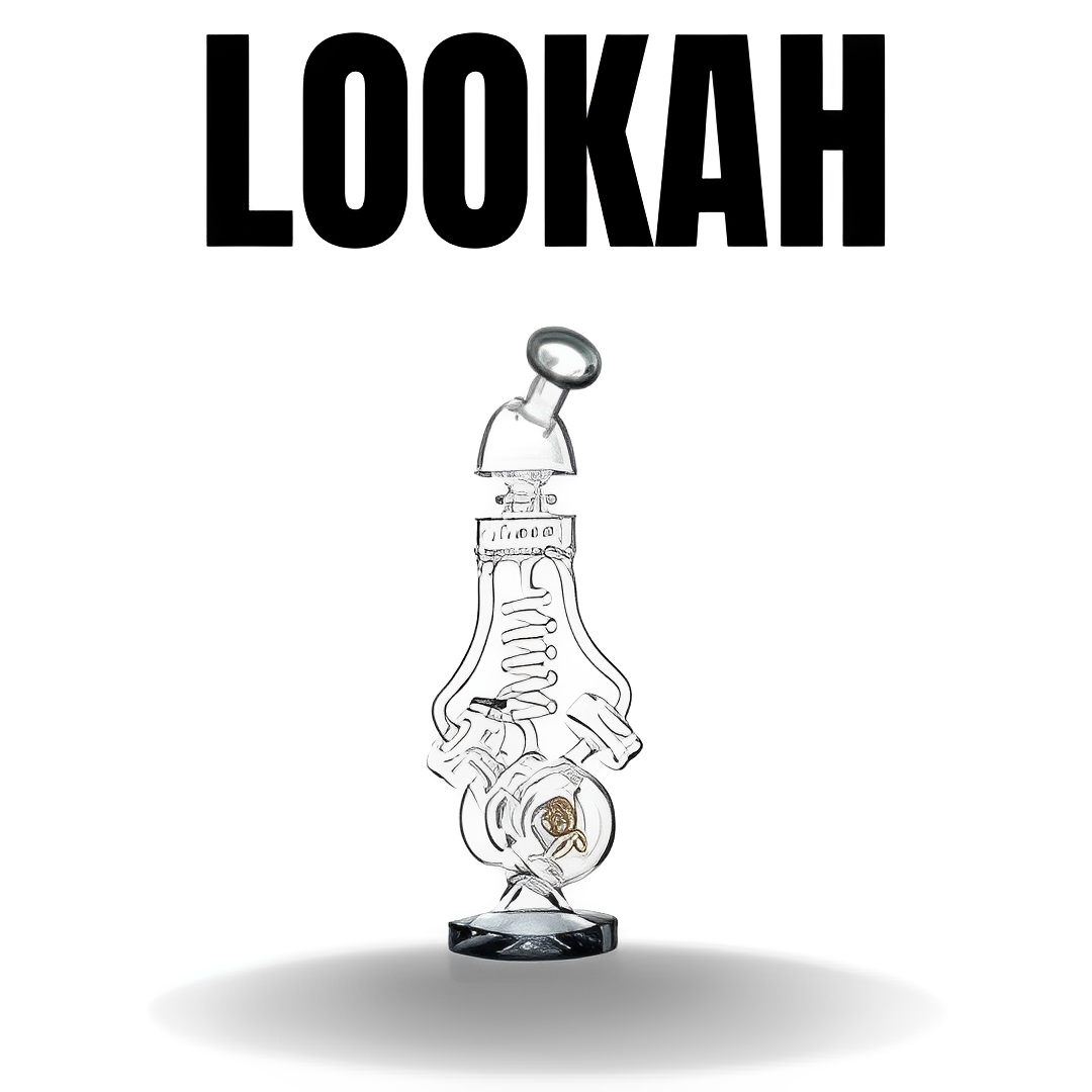 Lookah® - 15" Recycler UFO Robot Multi Perc Water Pipe Bong WPC768