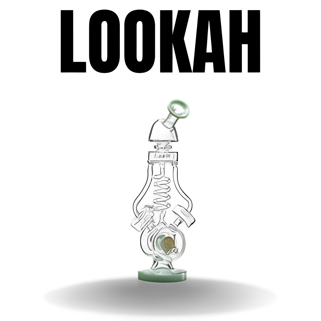 Lookah® - 15" Recycler UFO Robot Multi Perc Water Pipe Bong WPC768