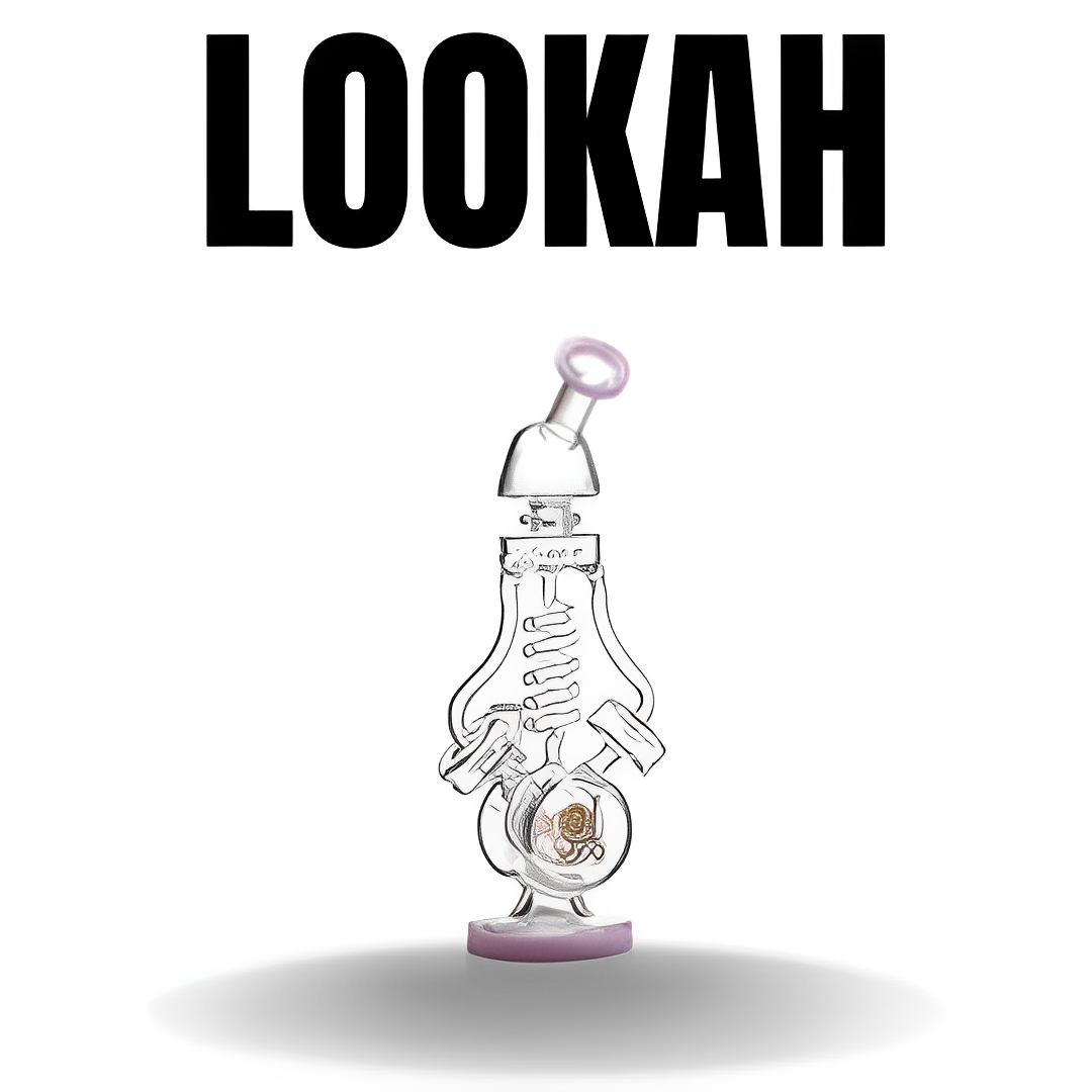 Lookah® - 15" Recycler UFO Robot Multi Perc Water Pipe Bong WPC768