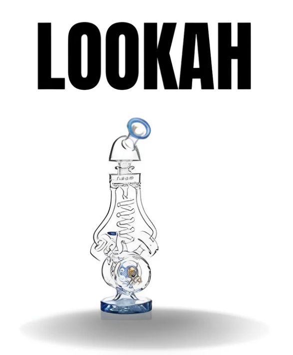 15 lookah Recycler UFO Multi perc bong With Exclusive Luxury Gift Box