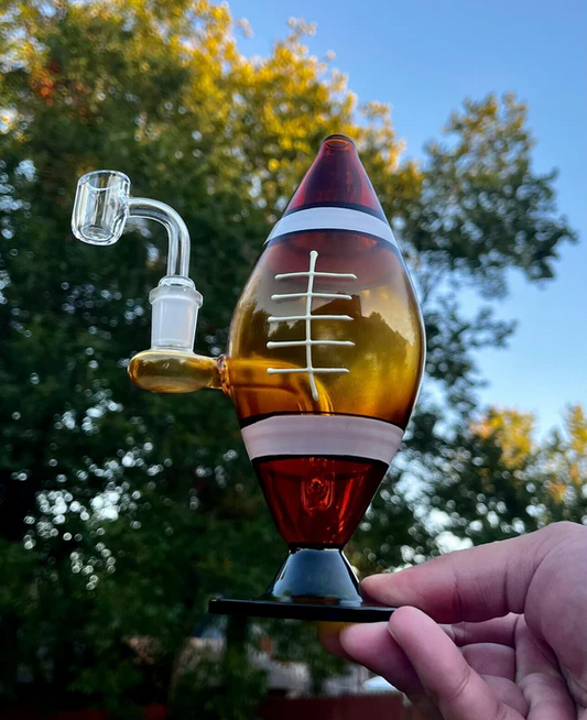 Glow-Up Game Day: Mathematix 8" Football Dab Rig