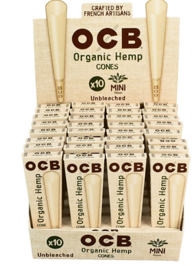 Mini Organic Hemp Cones: OCB 1-Count