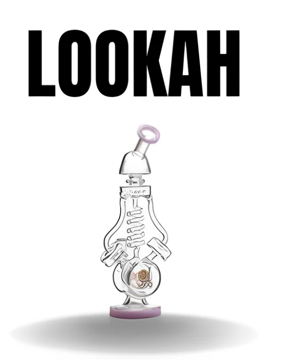 15 lookah Recycler UFO Multi perc bong With Exclusive Luxury Gift Box