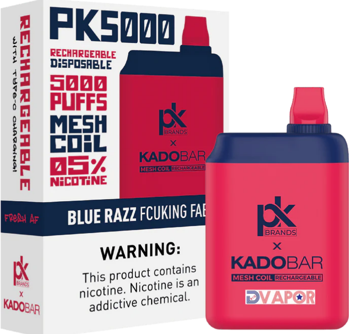 Pod King PK5000 KADO Bar 5000 Puff Rechargeable Disposable