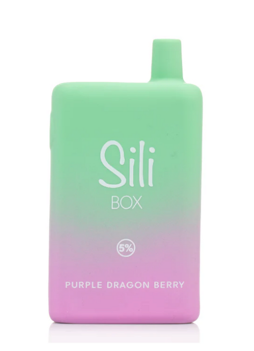 Fast Shipping: Sili Box Turbo Hit Disposable Vape - 6000 Puffs Purple Dragon Berry