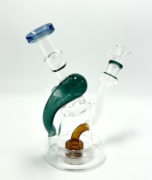 Efficient 7" Semi-Recycler Dab Rig: Enhancing Your Dabbing Experience
