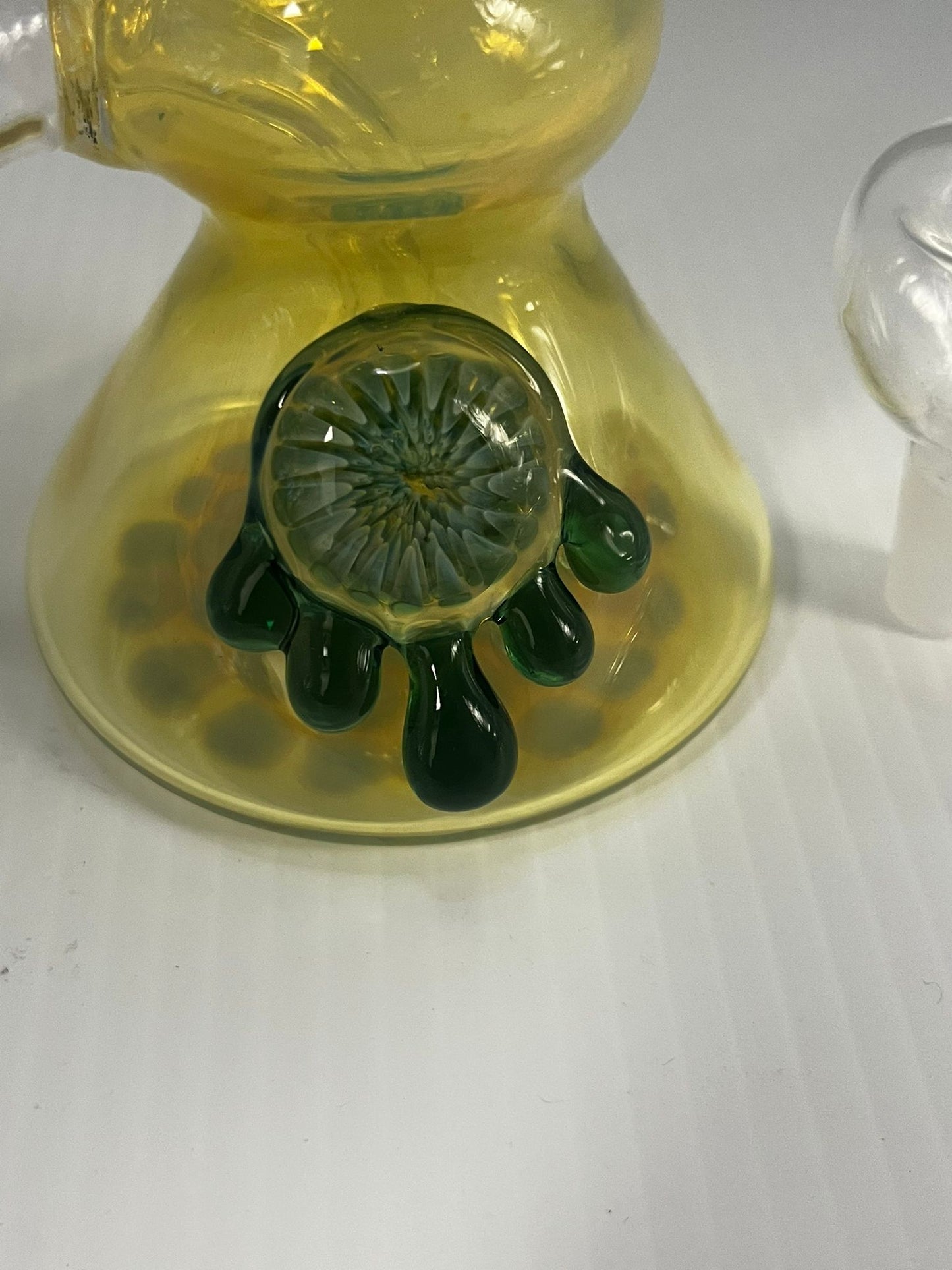 6.5" Stoned Genie Thick Glass Dab Rig/Bong Free Shipping, 14mm Bowl & Banger 