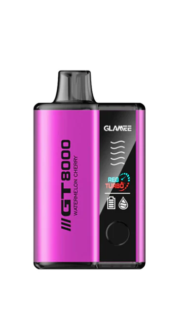 Refreshingly Flavorful: Watermelon Cherry Glamee GT8000 Disposable Vape Device