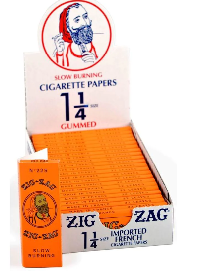 Zig Zag 1 1/4 Imported French Cigarette Papers Single Count