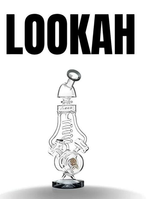 15 lookah Recycler UFO Multi perc bong With Exclusive Luxury Gift Box