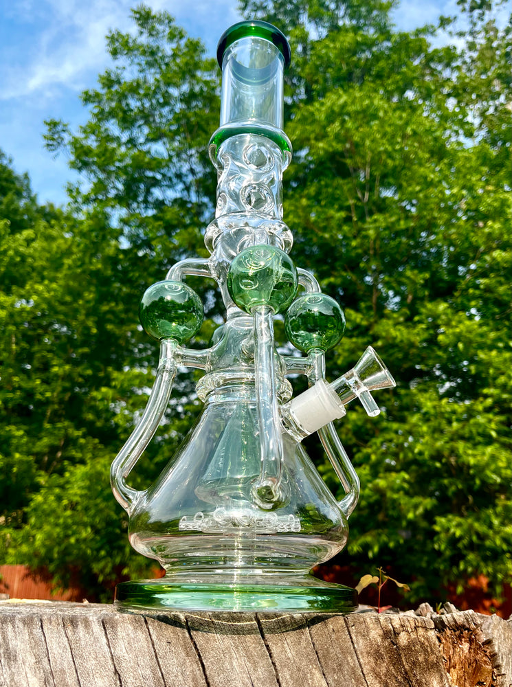 The Amazonian Trophy - Front View of the Unique Design and Superior Functionality Bong