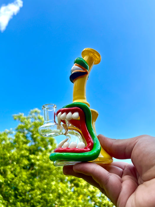 Mini Water Pipe and Dab Rig in One