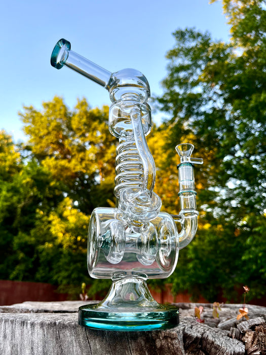 Recycler Bong Water Pipe and Dab Rig