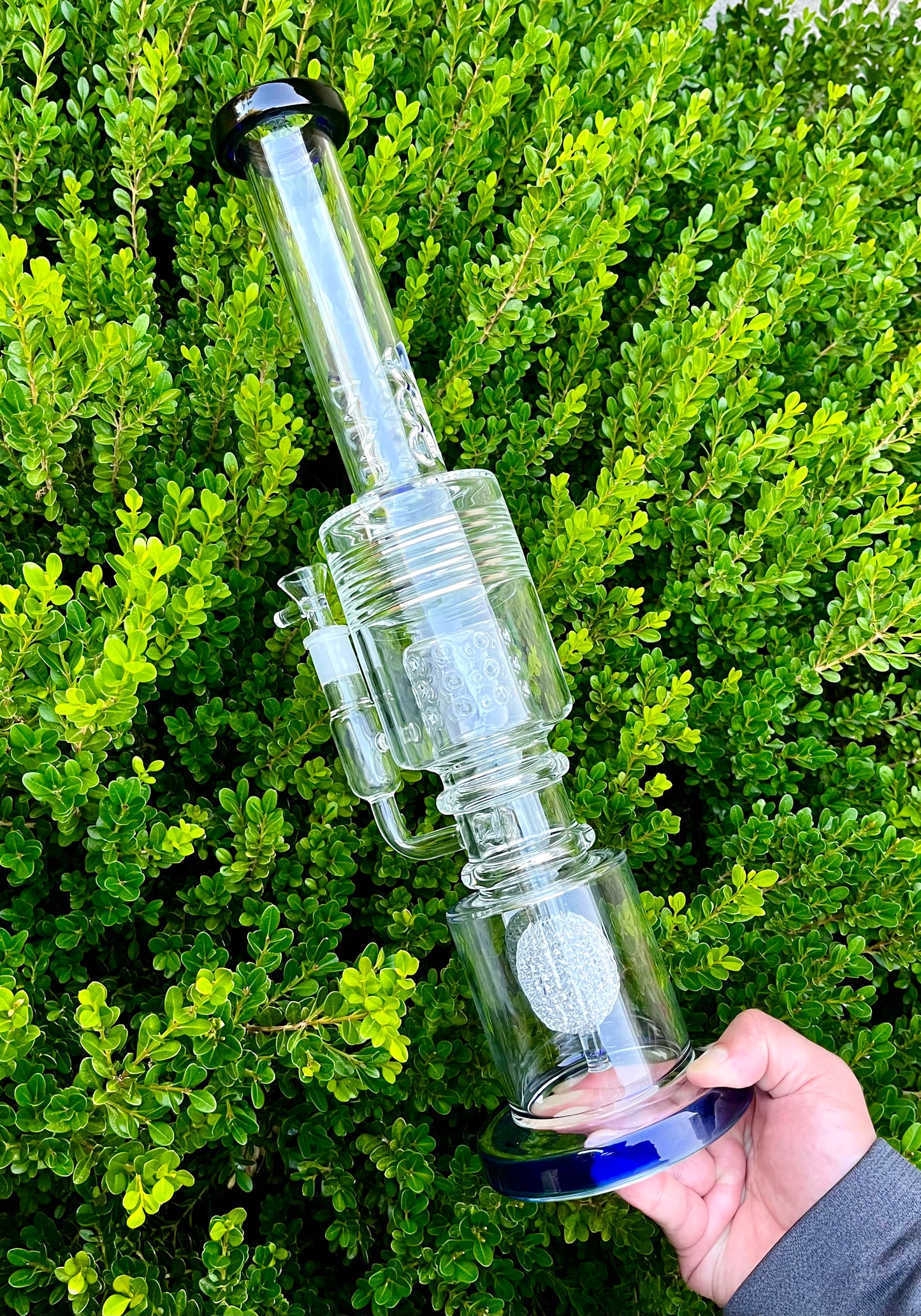 19 Inches Huge Glass Bong - Big Bong