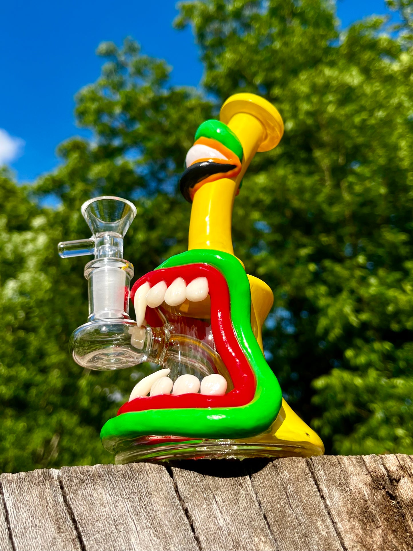 Alive! Bong - Mini Water Pipe and Dab Rig in One