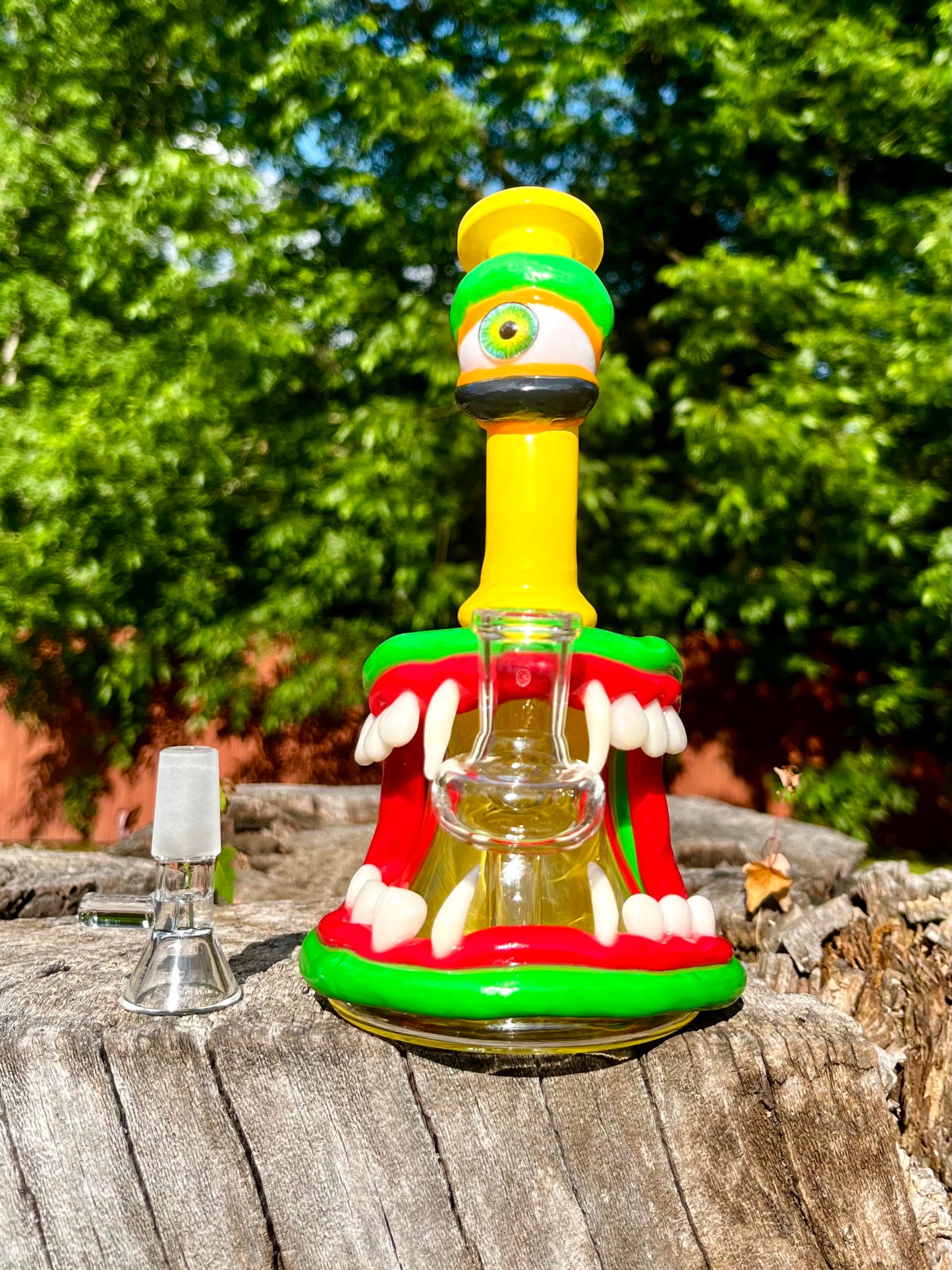 Alive! Bong - Mini Water Pipe and Dab Rig in One