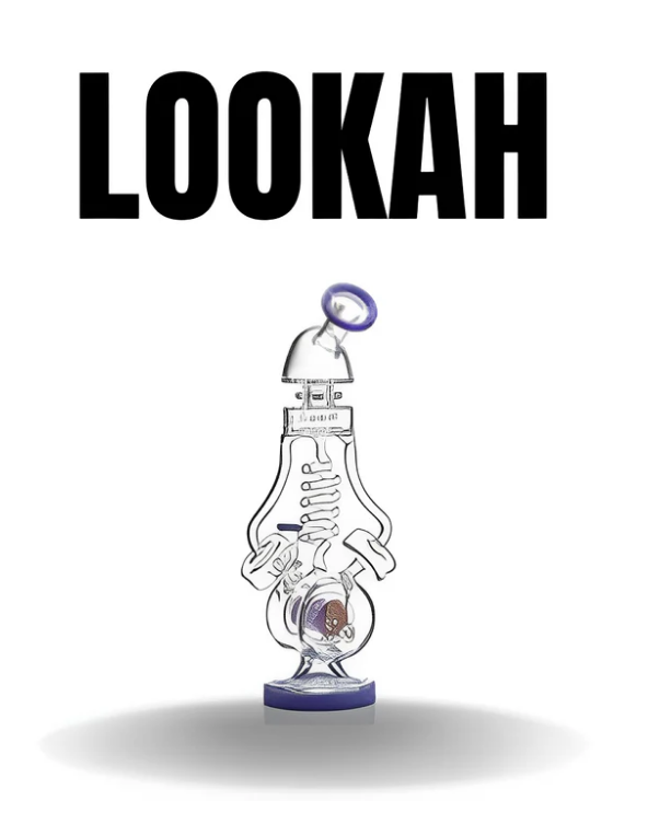 15 lookah Recycler UFO Multi perc bong With Exclusive Luxury Gift Box