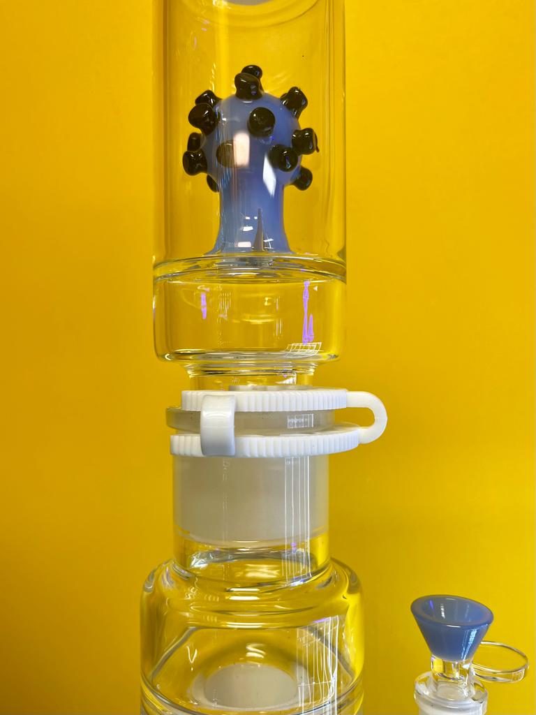 Charsi COVID Glass Tall Rig - Bongs for Sale