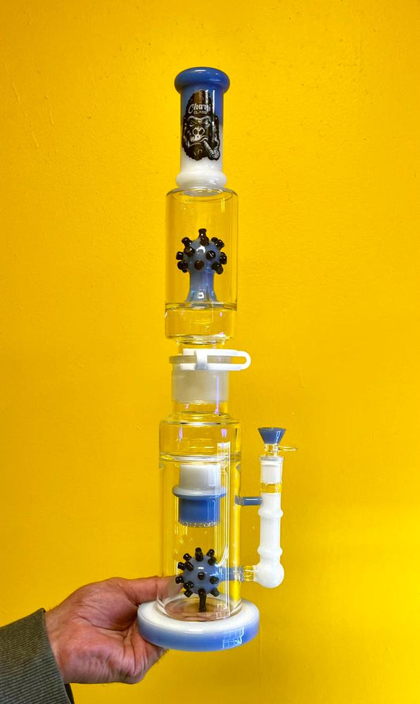 Charsi COVID Glass Tall Rig - Bongs for Sale — Gravity Vape And Smoke LLC