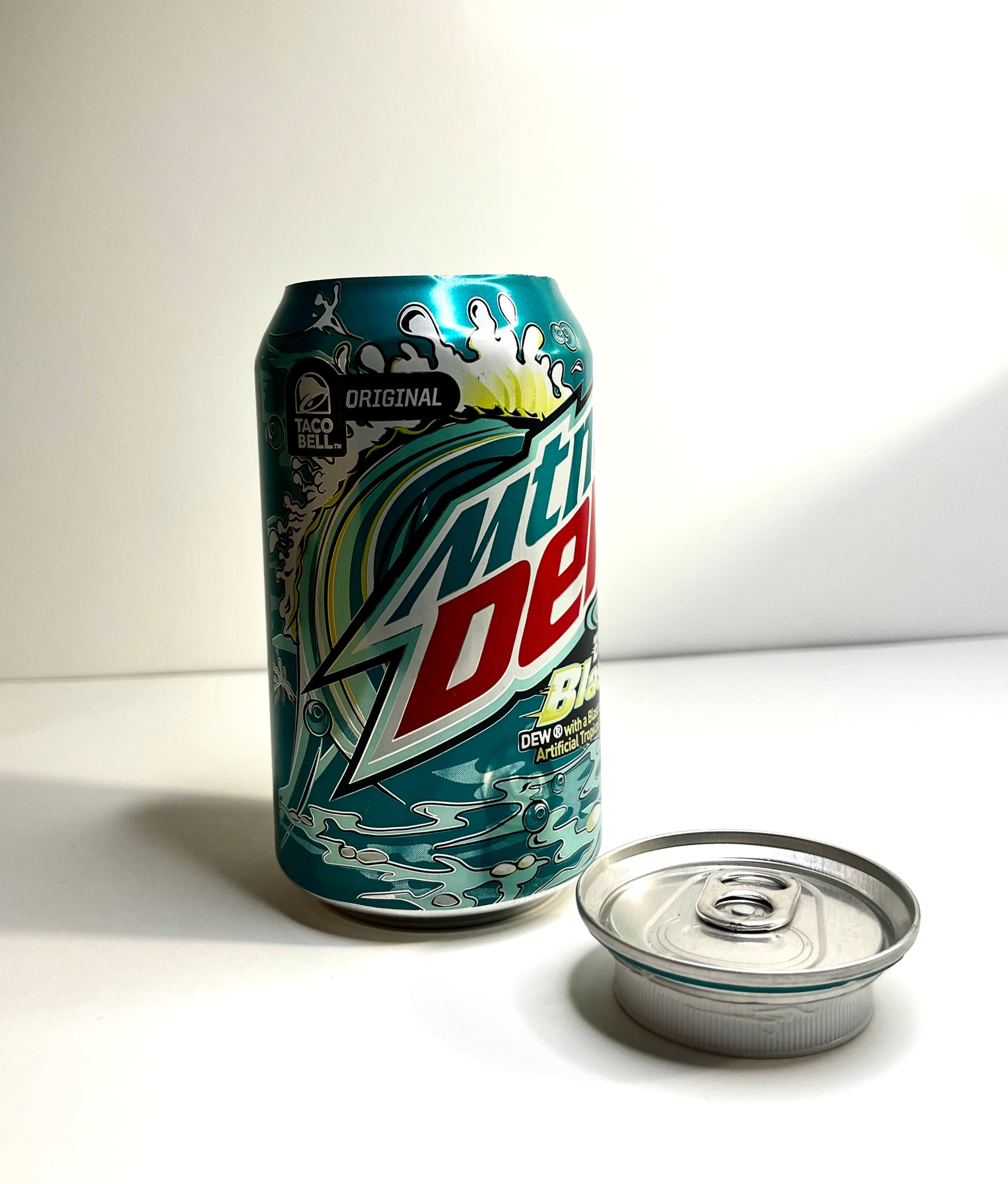 Mountain Dew Baja Blast Soda Can Diversion Safe Stash Can Hidden Storage Compartment