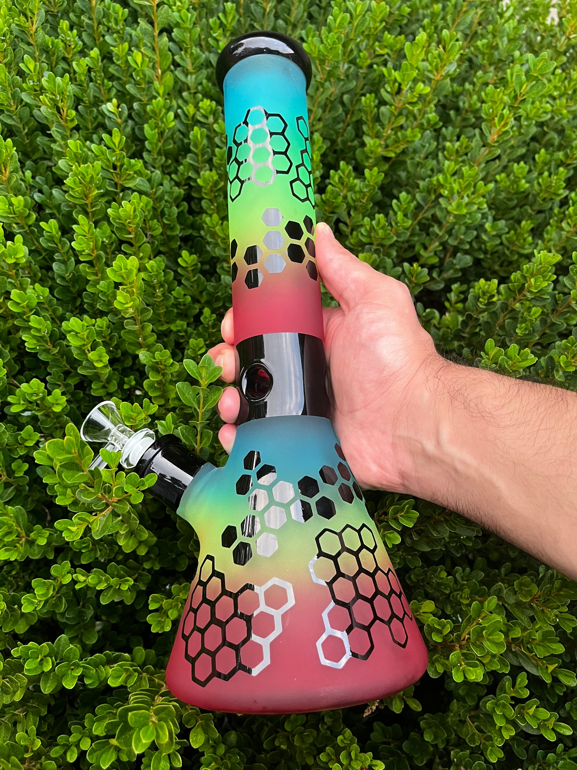 Water pipe glass bong 