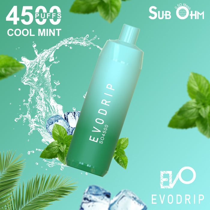 EVODRIP SO4500  with 1% Nicotine: A Convenient and Flavorful Nicotine Experience