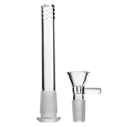 8.26" Multi-Color Glass Bong Water Bong Pipe Hookah +5 FREE Screens