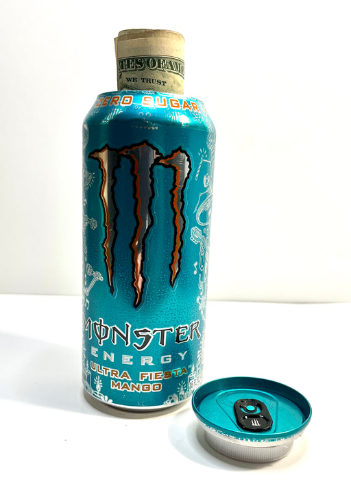 Monster Energy Drink Ultra Fiesta Diversion Safe Stash Can Hidden Storage Compartment
