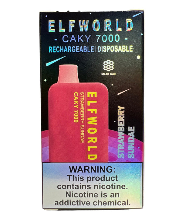 Elfworld Caky 7000 Disposable Vape  | $9.99 Fast Shipping